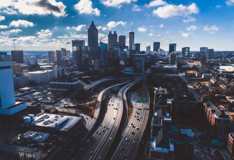 Interstate 285 in Atlanta Georgia